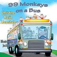 99 Monkeys on a Bus 1616336757 Book Cover