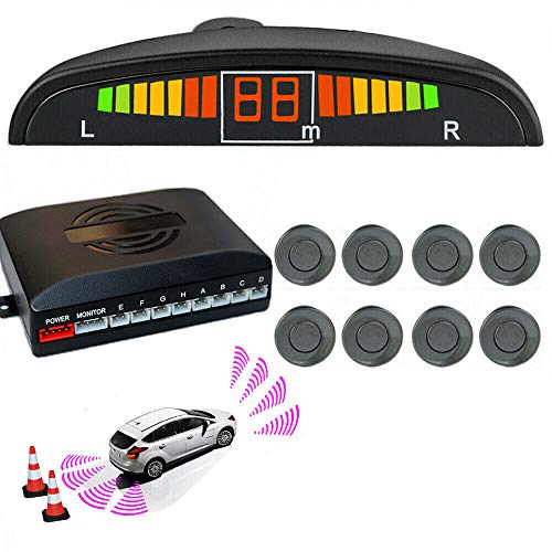 Snapklik.com : TOTMOX Car Reverse Parking Radar System 8 Reversing ...
