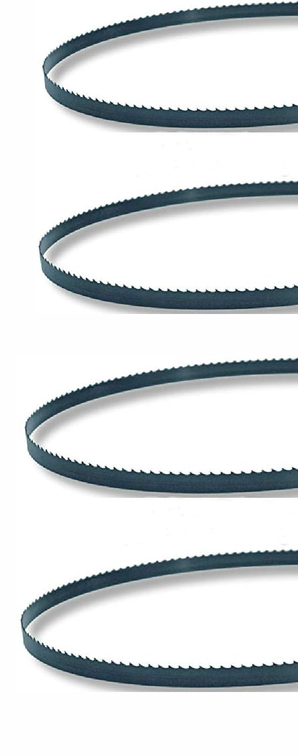 91 x 5/8 x 3TPI - 2 Pack or 4 Pack - Bone in Meat Cutting Bandsaw Blades Cozzini Cutlery Imports - Fits Biro - AA, AA1, Biro - 22, Globe Stimson -111 (91" - 4 Pack)