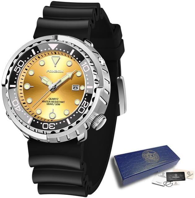 WatchAE - Relojses Hombre 2023 FOXboxs New Watches Men Luxury Brand Chronograph Male Sport Watches Waterproof Stainless Steel Quartz Watch