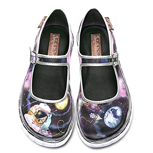 Image of Hot Chocolate Design Whimsical Women's Platform Mary Jane Shoes