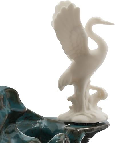 Miniatura 7 de Fuente de mesa con luz LED, pecera, fuente de mesa artificial de paisaje con bomba, atomizador, para decoración de interiores y exteriores, alivio