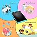 YEPSOON LCD Writing Tablet 8.5 inch Electronic Writing & Drawing Doodle Board，Full&Partial Dual Erase Mode,Lock Screen Function, Portable Reusable Magnetic Notepad, Gift for Kids, New Version of 2020