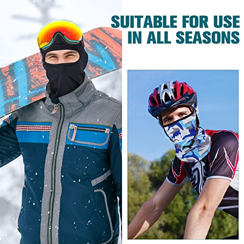 Vicenpal 36 Pcs Balaclava Face Mask Cover Uv Protection Windproof Face Protective Cover For Outdoor Sports Motorcycle Running Riding (Classical, Camouflage) #TOP3