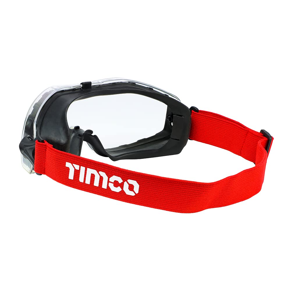 TIMco 770963 Lunettes de sécurité transparentes style sport
