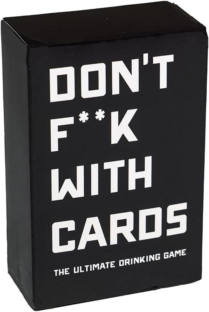 Don't F With Cards | The Ultimate Drinking Card Game | Hilarious Card Game for Parties, Stag & Hen Dos, Family Game Night