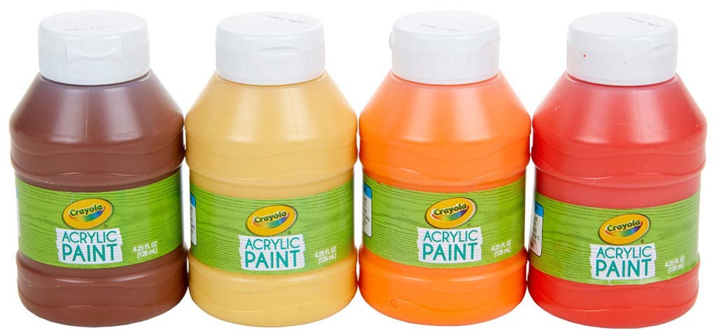 CRAYOLA - Set di vernice acrilica Sunset per il tramonto, taglia unica