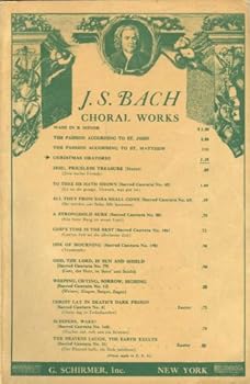 Johann Sebastian Bach Choral Works - Christmas Oratorio