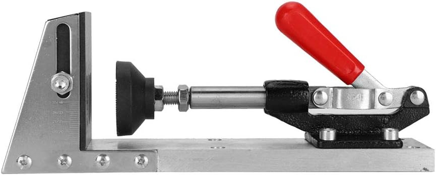 Professional Woodworking Pocket Hole Jig Inclined Drilling Guide Clamp Kit with Accessories Durable Aluminum Alloy Carpenter Tool for DIY Projects and Home Renovation