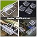 Happyyami 15pcs Acrylic Fish Tank Clips Fixing Clips for Aquarium Lid Betta Fish Tank Holder Easy Install Cover Support