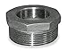 Hex Reducing Bushing, 2 x 1/4 In, 316 SS