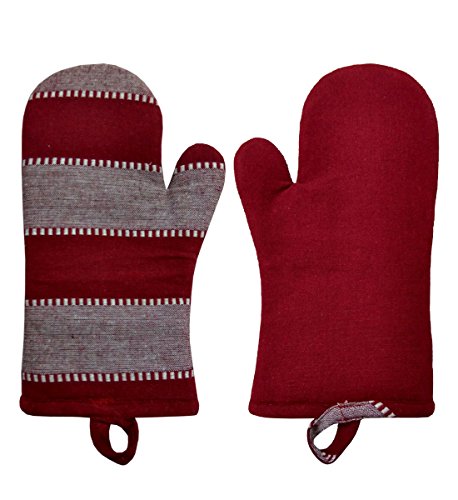 New Ladies Zone Kitchen Linen Set Set of 2 pc (18 x 32 cm) Oven Glove
