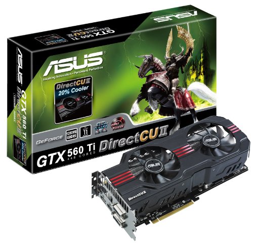 Asus Carte Graphique Nvidia ENGTX560 Ti DCII TOP/2DI/1GD5 PCI-Express