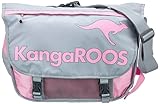  KangaROOS WASILLA Postbag B0264 Damen Umhängetaschen 50x30x18 cm (B x H x T), Rot (lilli pilli 662 662)