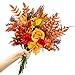 Silk Fall Leave Bouquet