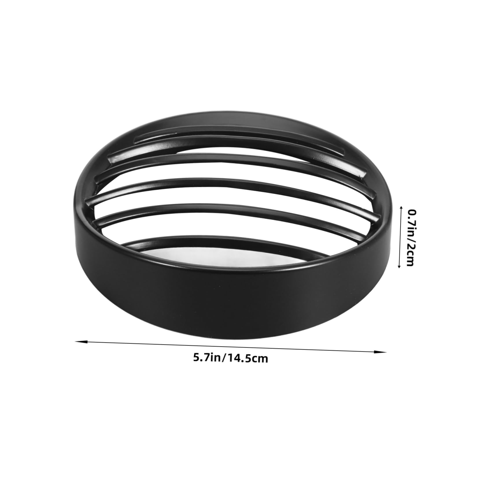 PRETYZOOM Classic Style Motorcycle Headlight Guard Protective Cover for Front Lamp Easy Installation