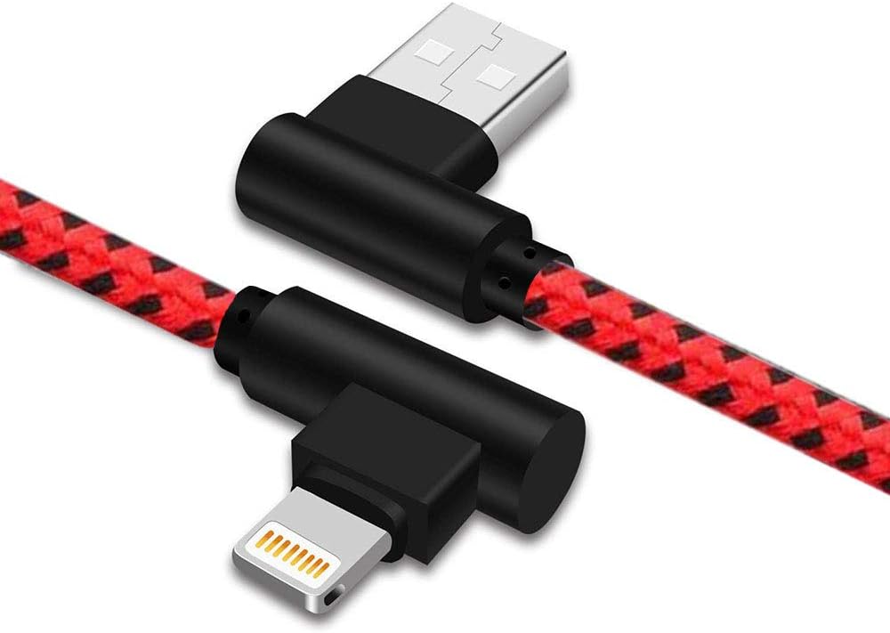 APFEN 5PACK iPhone Charger Extra Long Nylon Braided Charging Cord High Speed Data Sync Transfer Lightning Cable Power Connector Compatible with iPhone Xs MAX XR X 8 Plus 7 Plu 6s Plus