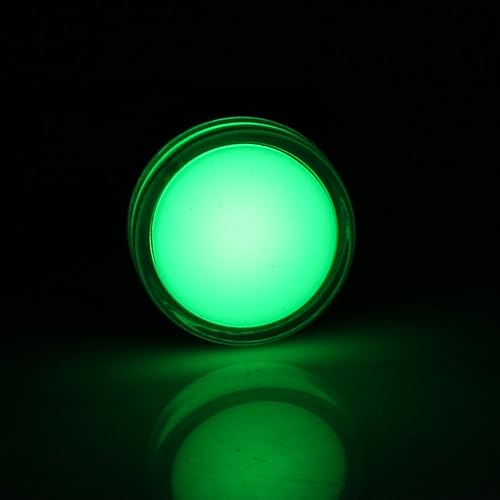 Miniatura 2 de uxcell® A15110200ux0132 AC/DC 110V Luz indicadora LED verde Lámpara de señal piloto AD16-22DS 4 piezas
