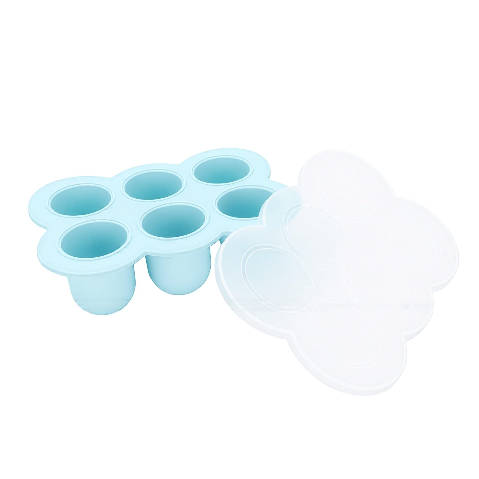 banapoy Fabricante Alimentos Bebés, 200W Completo Procesamiento con Recipiente Alimentos para Bebés 6 Rejillas, Varilla para Agitar, para Frutas, Verduras, Carnes, Licuadora de puré (Enchufe de la