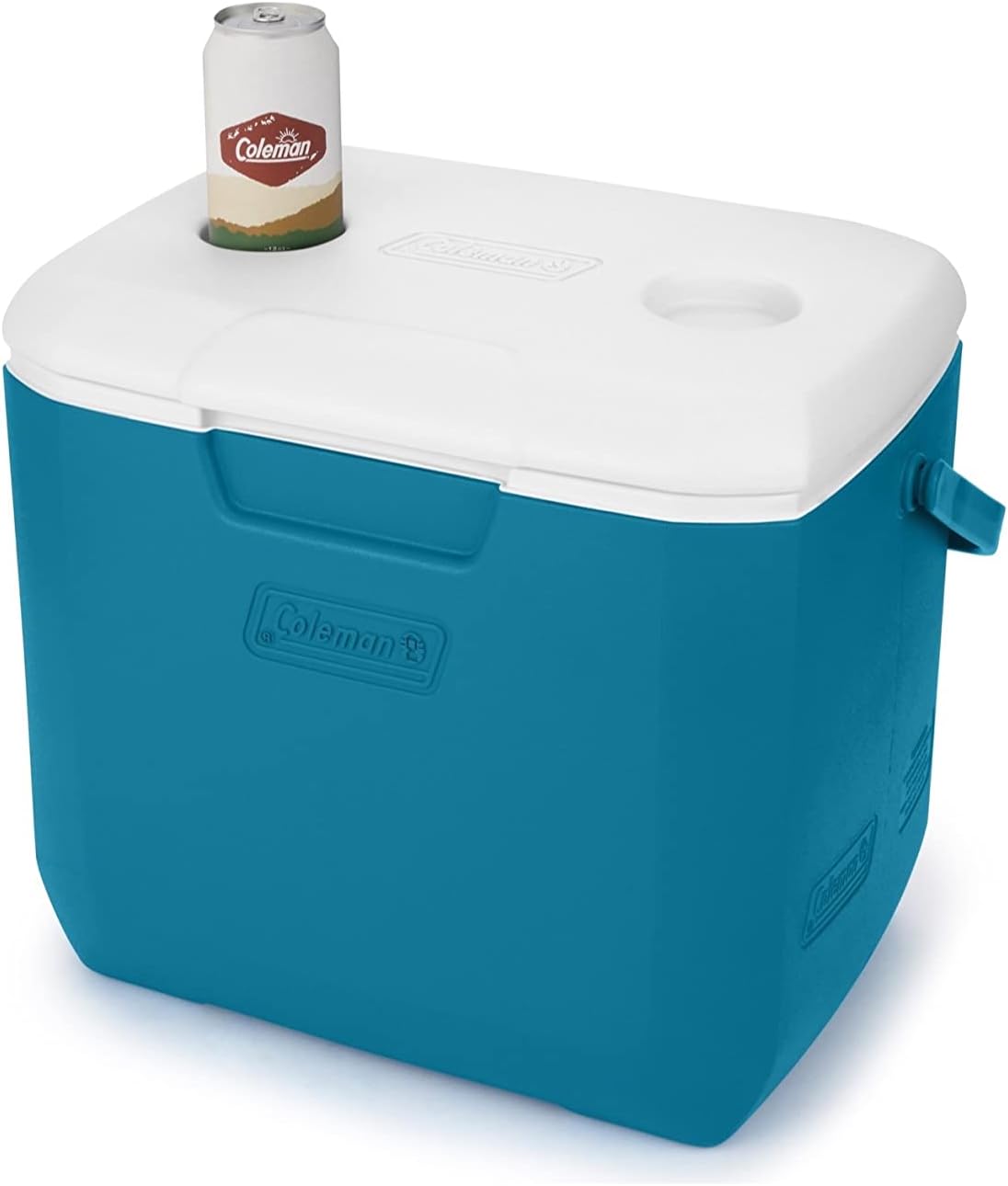 Coleman Chiller Series 30qt Insulated Portable Cooler, Ice Retention Hard Cooler with Heavy Duty Handle : Sports & Outdoors