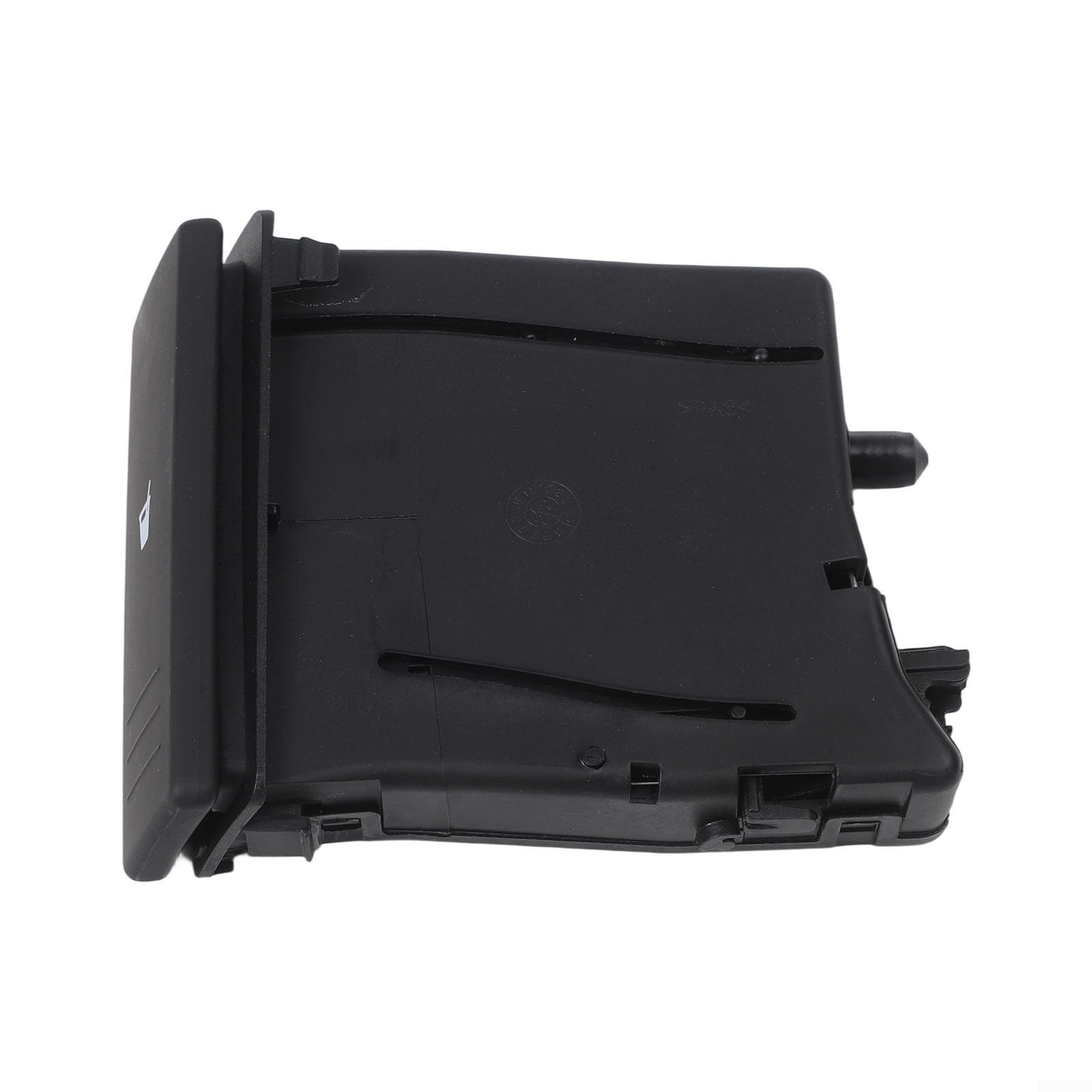 Support de Console Centrale en Plastique Noir Compatible avec Polo 9N 2002-2010, Porte-Gobelet de Tableau de Bord, Référence OEM 6Q0858602E, Accessoire de Remplacement Intérieur pour