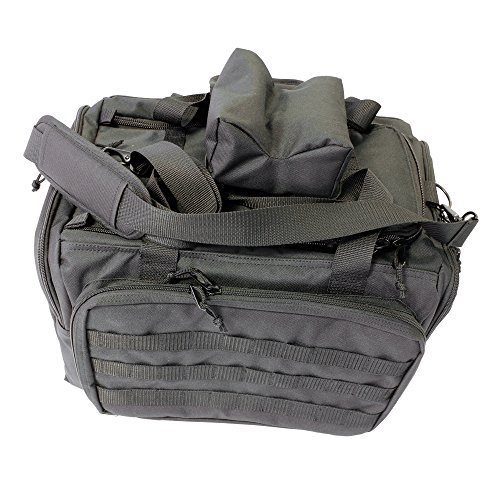 Birchwood Casey Deluxe Range Bag - Black Nylon with Rest