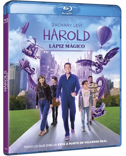Descubre el mundo mágico de Harold y el lápiz mágico en Blu-ray - ¡Una aventura que te hará soñar!