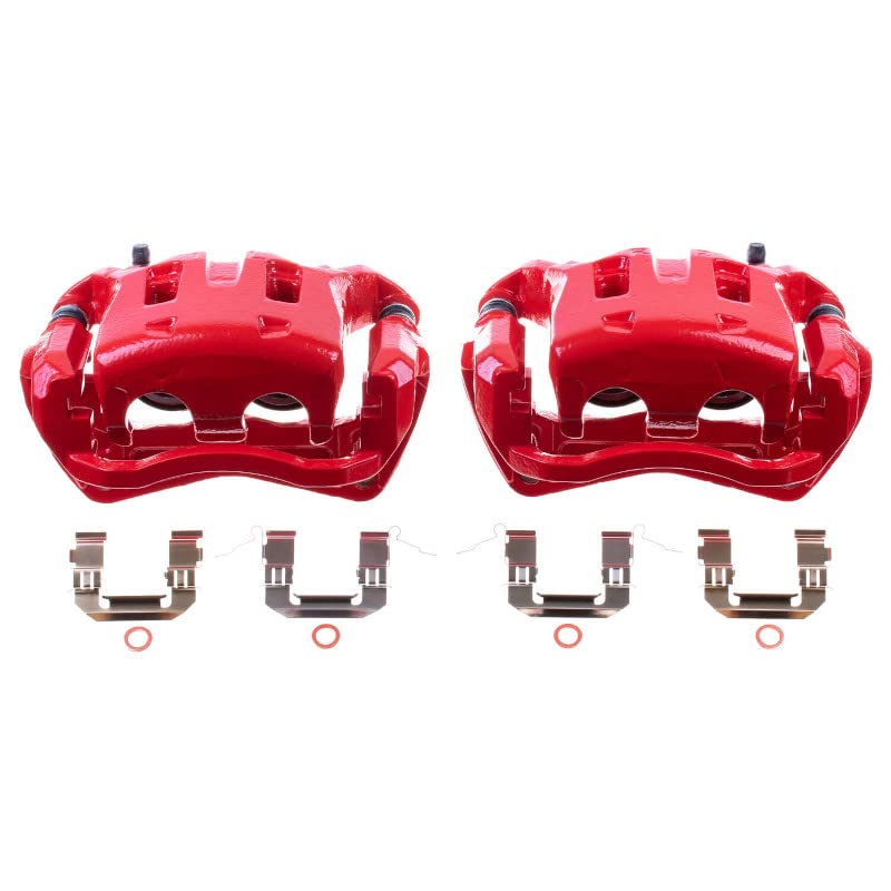 スチール製ミニベスパ‼️RED‼️ Amazon.com: Power Stop Front S3714 Pair of High-Temp Red