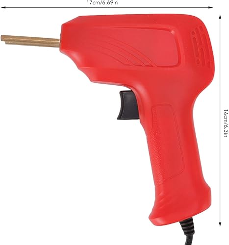 Miniatura 5 de Grapadora caliente, soldador de plástico plplaaoo para reparación de parachoques (220 V, estándar australiano)