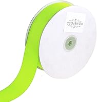 Vista 49 de Homeford Cinta de grogrén sólido, 50 yardas (3/8 pulgadas, coral)