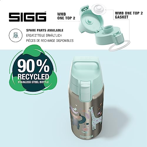 Sigg, Insulated Kids Water Bottle, Shield One Therm, Suitable For Carbonated Beverages, Leakproof, Dishwasher Safe, BPA Free - Image 4