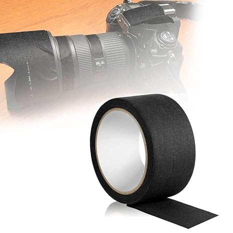 HO-SFSM Buchreparaturband Schwarz - Textil Klebeband 50mm X 10m Für Buchrücken