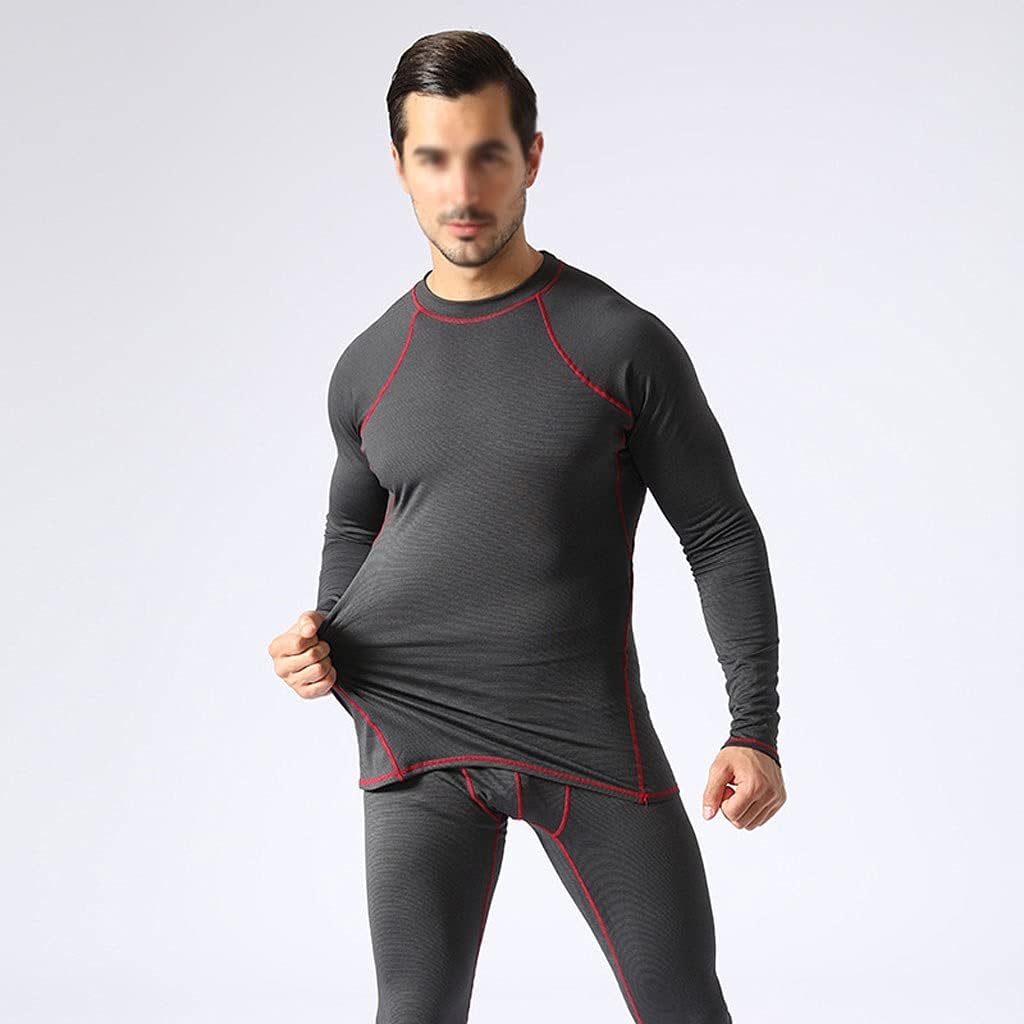 GPPZM Winter Warm Tight Thermal Underwear Sets Outdoor Function Breathable Training Cycling Thermo Underwear (Color : B, Size : XXL Code) : Clothing, Shoes & Jewelry