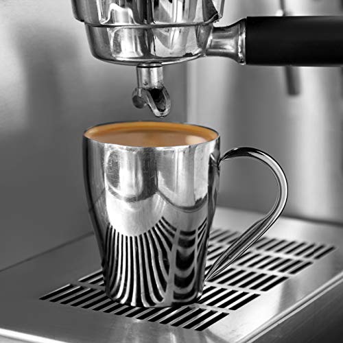 Taza térmica de acero inoxidable 12oz con acabado espejo miniatura 3