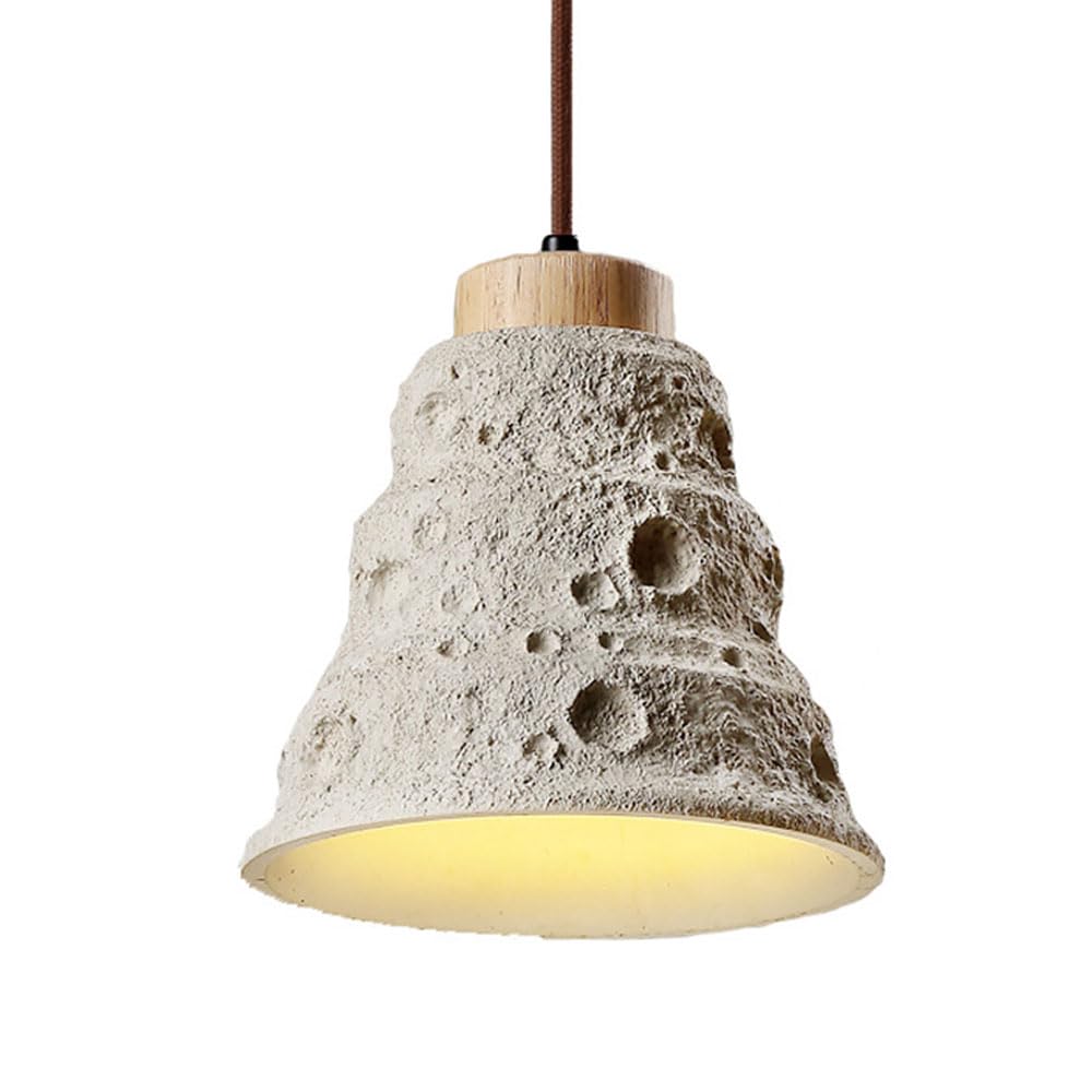Lustre d'intérieur en béton au design minimaliste lampe créative en ciment