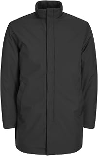 JACK & JONES PREMIUM Erkek JPRCCCLEMENT COAT HIGH NECK Dış Giyim, Siyah, M