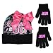 Nickelodeon JoJo Siwa Dance It Out Winter Hat and Glove Set [4015] Black