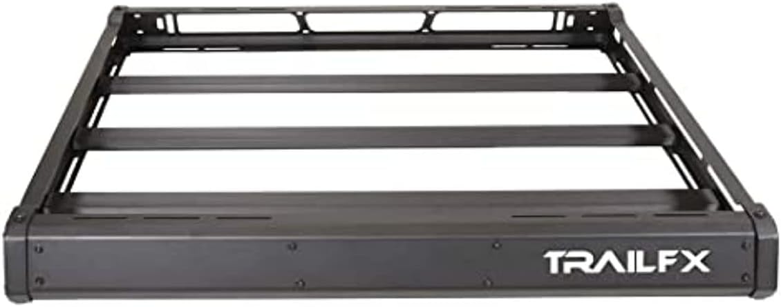 Heavy-Duty Aluminum Roof Basket Cargo Carrier for Wrangler JL & Gladiator Direct Fit No Drill Application