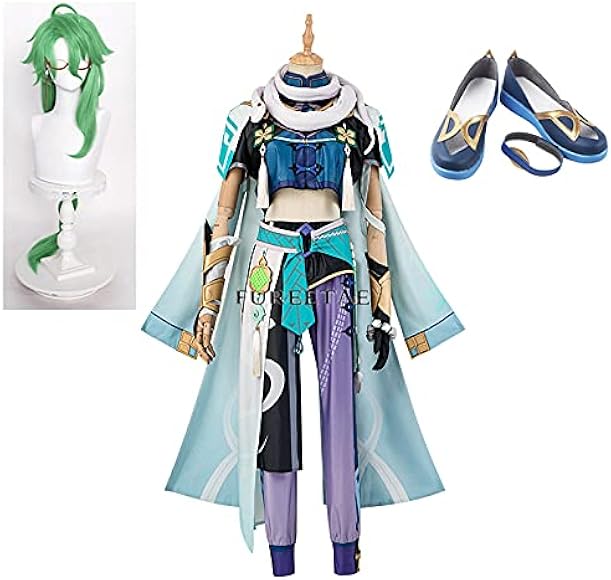 Amazon.co.jp: 原神 げんしん 白朮 ビャクジュツ コスプレ衣装 ＋ 