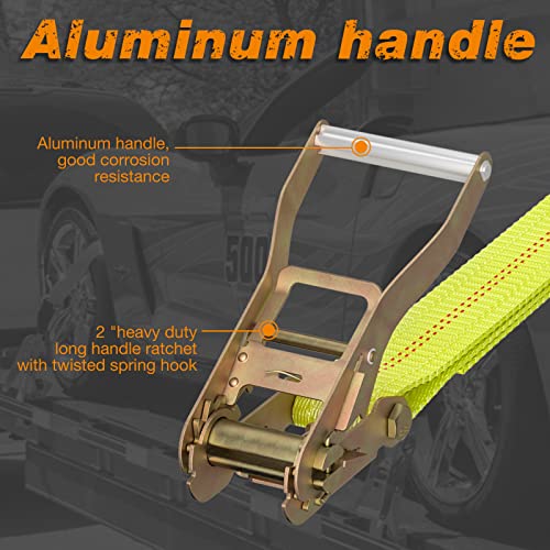 Autofonder 10ft Flat Hook Straps