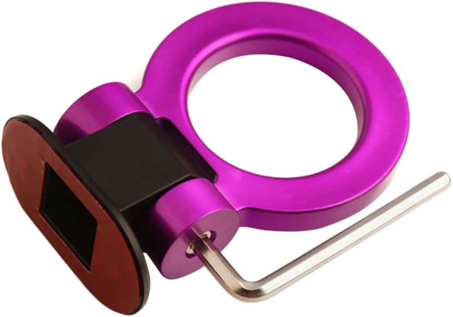 Luxshiny Car SUV Truck Shaped Tow Hook Durable Plastic Tow Bar Ring Design for Easy Towing