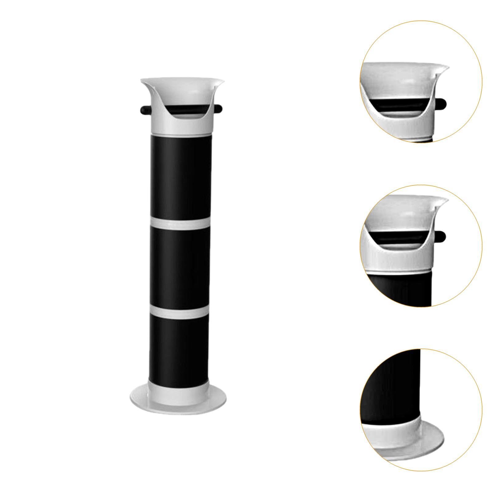 predolo Knock Box Progettato per Lo Smaltimento Dei Fondi di Caffè, Strumento Professionale con Ampio Spazio in Un Modello Da Pavimento, Linea bianca