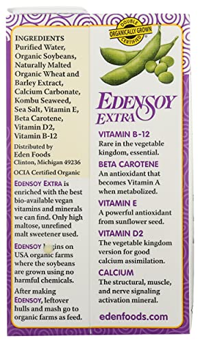 Eden Foods Extra Organic Original Fortified Soymilk, 32 Oz #TOP1