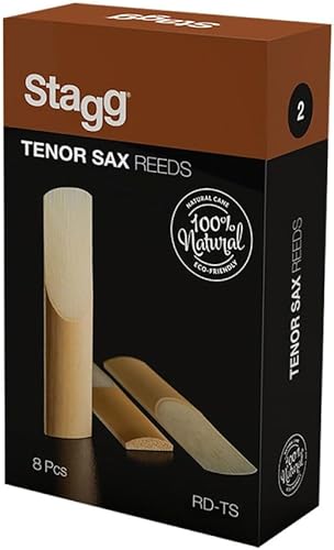 Stagg RD-TS 2,5 - Boîte de 8 anches - sax ténor, force 2,5