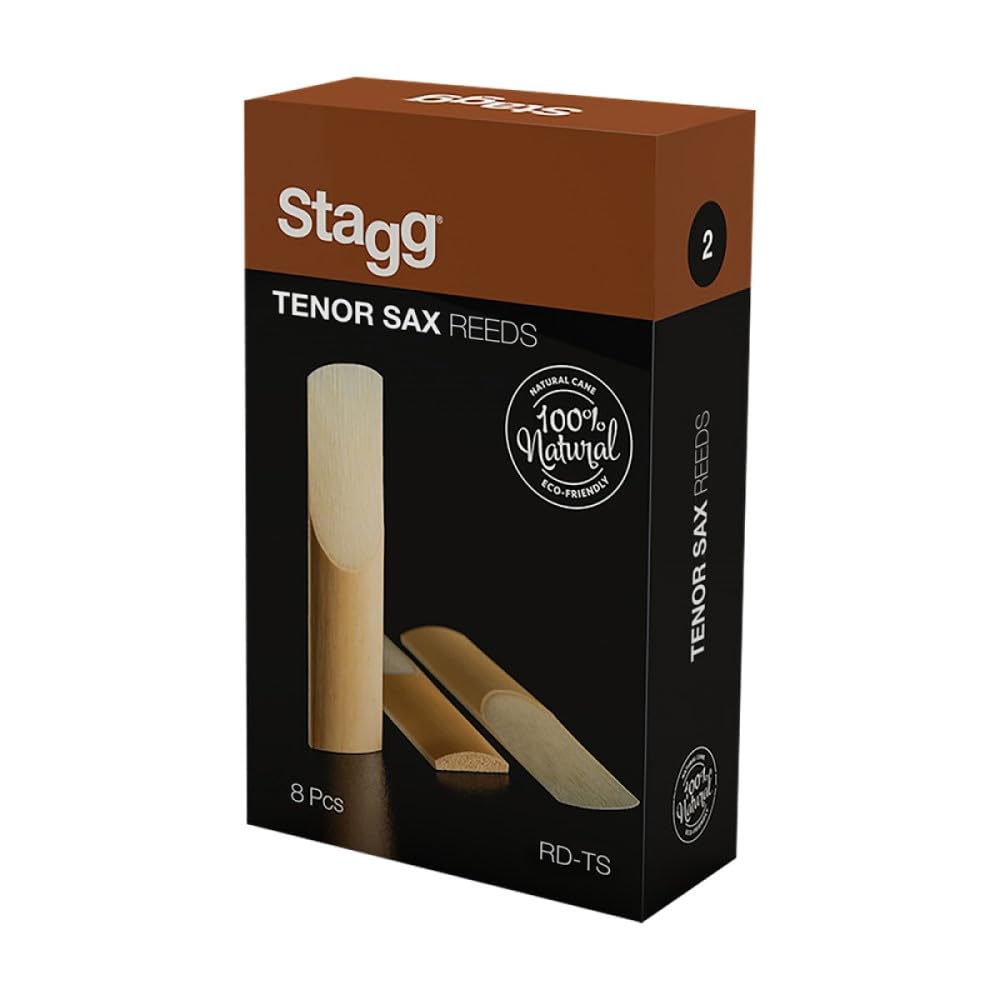 Stagg RD-TS 3 - Boîte de 8 anches - sax ténor, force 3