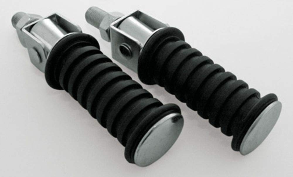 HIGHSIDER Sozius Fußrasten – Soziusfußrastenpaar im OEM-Style M12 wie Yamaha XT 500