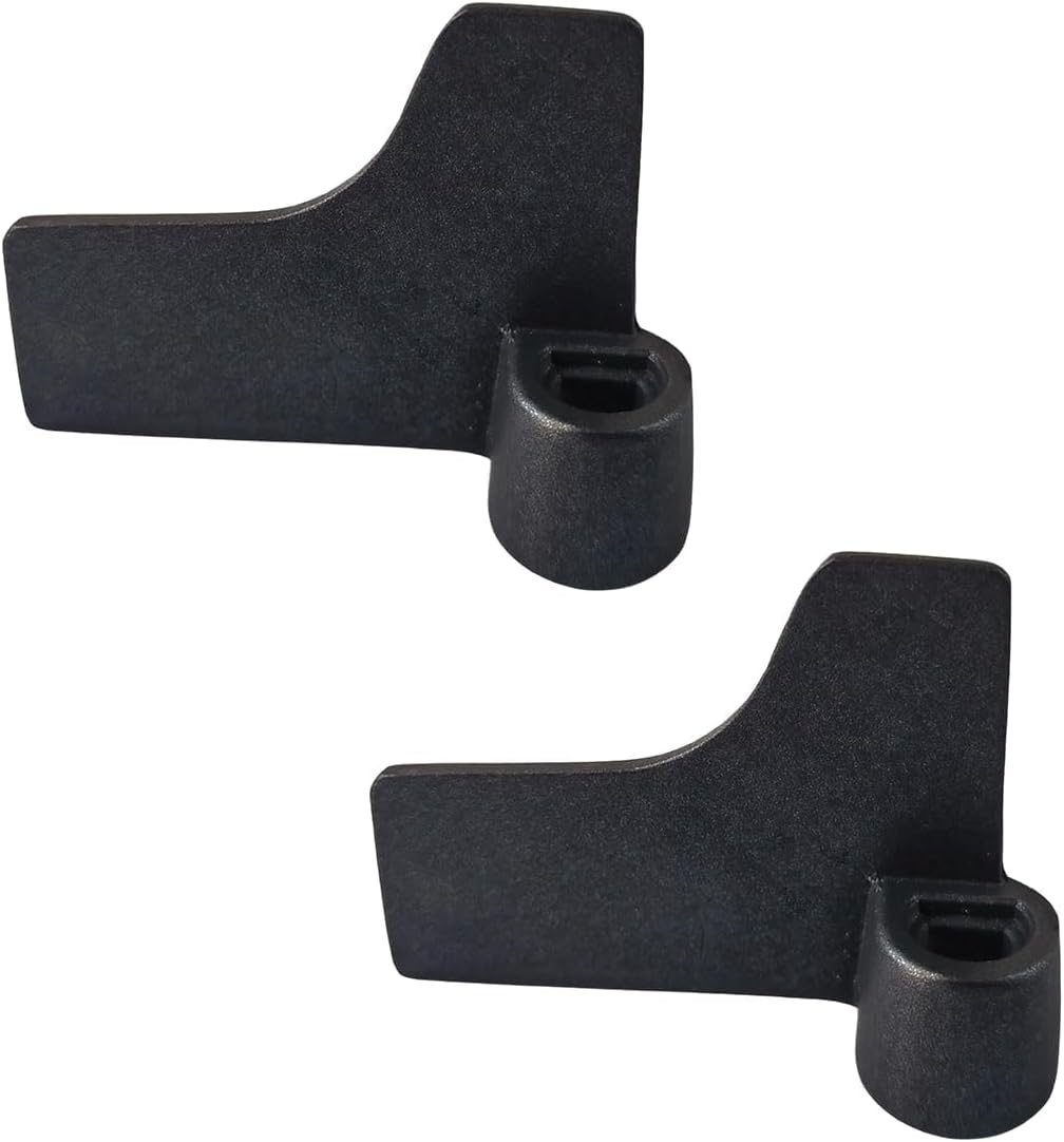 2PCS Bread Maker Machine Blade Replacement, Compatible with Panasonic Breadmaker SD-B2510 SD-R2550, Non-Stick Mixing Accessories, Bread Machine Kneading Paddle(Black)