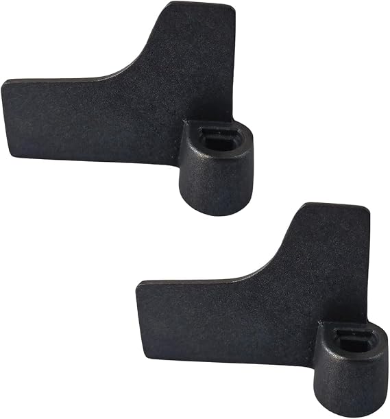2PCS Bread Maker Machine Blade Replacement, Compatible with Panasonic Breadmaker SD-B2510 SD-R2550, Non-Stick Mixing Accessories, Bread Machine Kneading Paddle(Black)