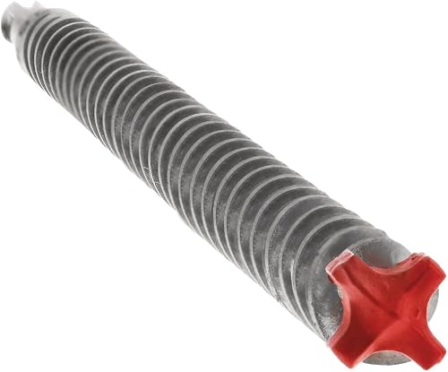 Diablo Rebar Demon SDS-Plus 4-Cutter Full Carbide Head Hammer Drill Bit | 9/16" Diameter, 12" Length, 10" Working Length - Precision Tip, Impact Resistant, Tri-Metal Fusion Welding - DMAPL4342