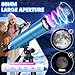 HUGERSTAR Telescope for Adults & Kids, 80mm Aperture 500mm (20X-150X) Professional Refractor Telescope for Astronomy Beginners, Portable Travel Telescopes with Tripod Phone Adapter, Stickers, Backpack